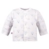3er-Pack Baby-Jäckchen mit Ballonmotiv, blau