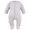 Sleepsuits gray 3-pack with stars pattern