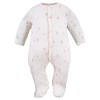 Rosa Baby-Strampler 3er-Pack mit Blumenmotiv