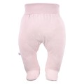 Joggers with feet pink 3-pack with bloom pattern