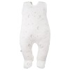 3er-Pack graue Baby-Schlafstrampler mit Sternchenmotiv