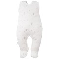 3er-Pack graue Baby-Schlafstrampler mit Sternchenmotiv