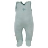 3er-Pack grüne Baby-Schlafstrampler mit Blattmotiv