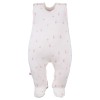 3er-Pack rosa Baby-Schlafstrampler mit Blumenmotiv