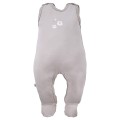 3er-Pack Baby-Schlafstrampler in Beige mit Bärenmotiv