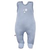 3er-Pack blaue Baby-Schlafstrampler mit Ballonmotiv