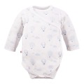 Cardigan bodysuit with balloon pattern
