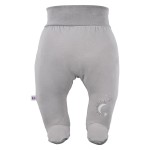 Grauer Halbstrampler mit Sternchenmotiv