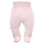 Rosa Baby-Halbstrampler mit Blumenmuster