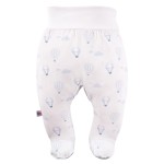  Joggers with feet with balloon pattern white