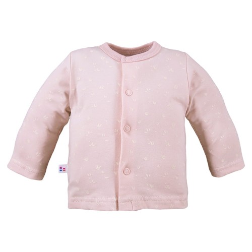 Kinder-Jäckchen mit rosa Blümchen