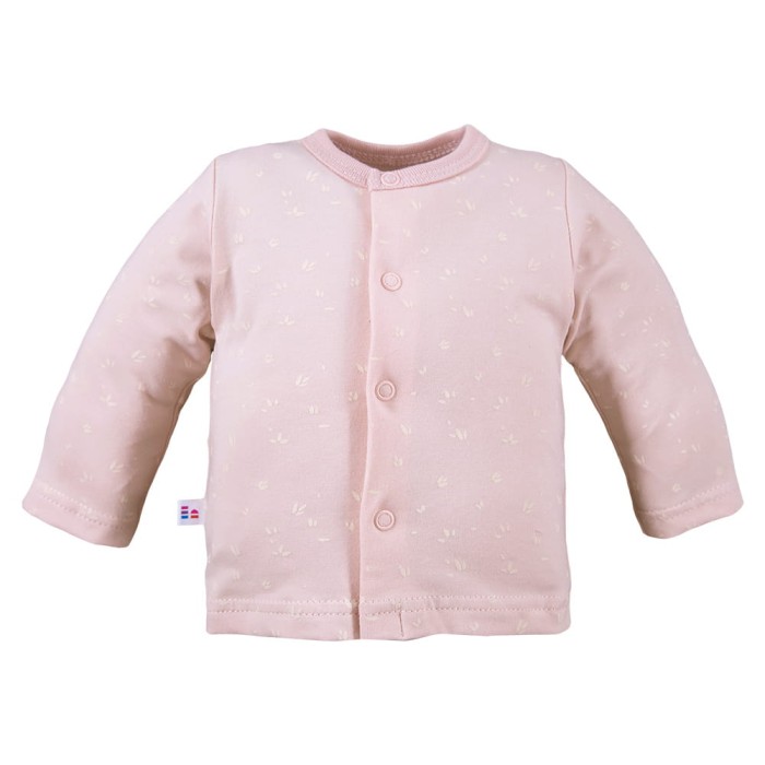 Kinder-Jäckchen mit rosa Blümchen