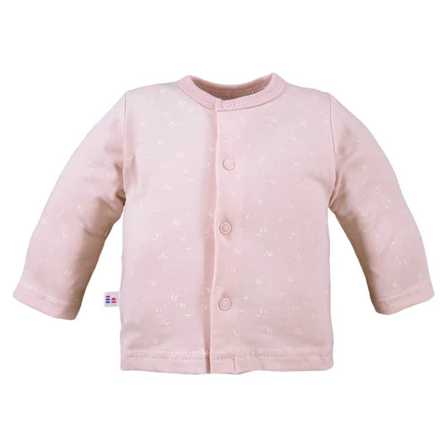 Kinder-Jäckchen mit rosa Blümchen