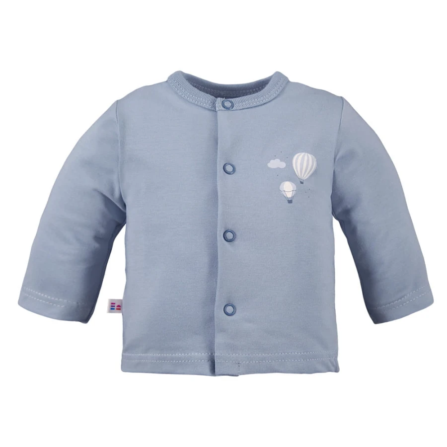 Kinder-Jäckchen mit Ballonmotiv, blau