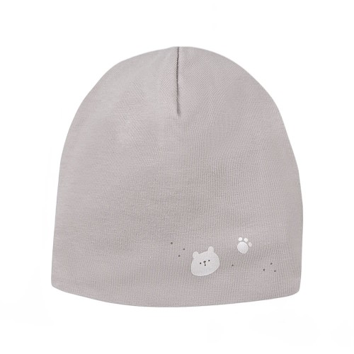 Baby hat with teddy bears pattern