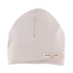 Beigefarbene Kinder-Mütze