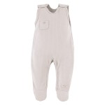 Baby-Schlafstrampler mit Tasche, beige
