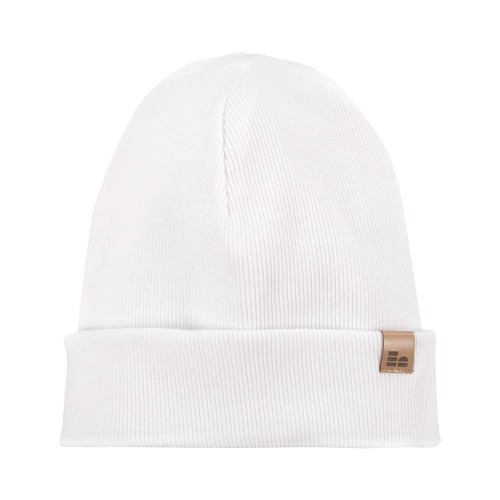 Gestreifte weiße Kinder-Mütze