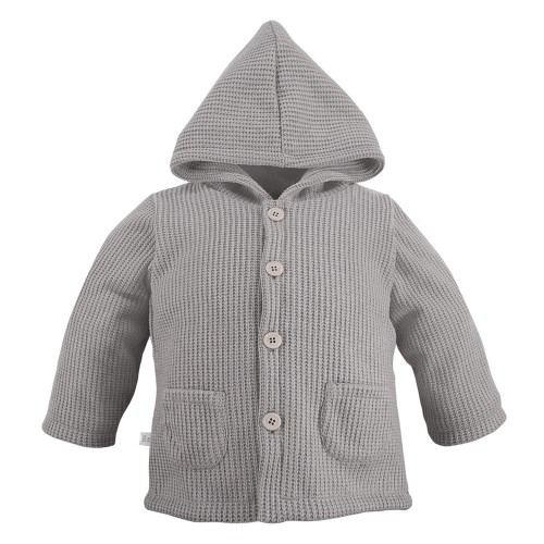 Hooded jumper gray