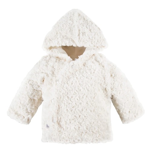 Hooded sweatshirt ecru