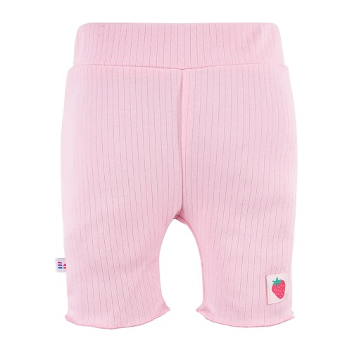 Gestreifte rosa Biker-Shorts
