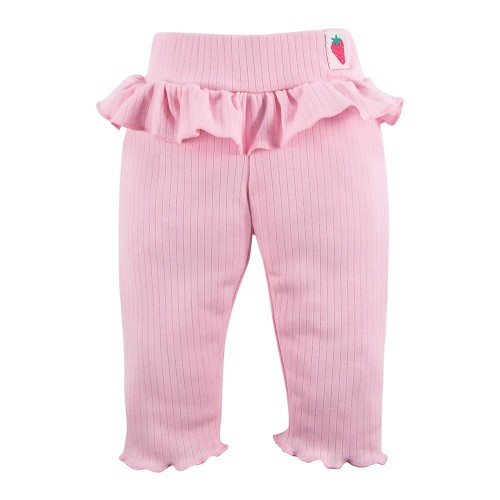 Kinder Leggings mit Streifen, rosa