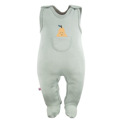 Grüne Schlafstrampler mit Tasche