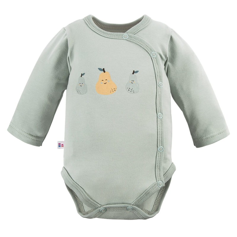 Body kopertowe dziecięce z gruszkami zielone