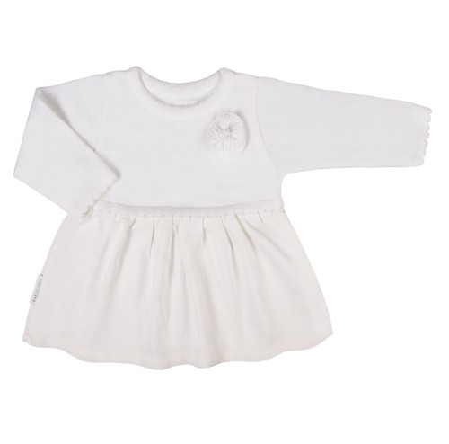 Kleid mit Blume CEREMONY weiß