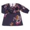 Kleid mit Rüschen CEREMONY dunkelblau/Blumen
