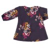 Kleid mit Rüschen CEREMONY dunkelblau/Blumen