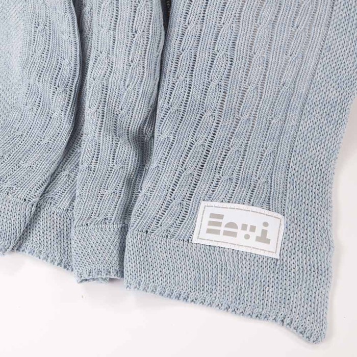 EEVI Babydecke, hellblau