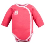 Raspberry Wickelbody mit rosa Paspelierung