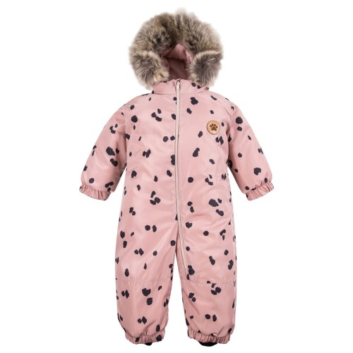 Winteroverall für Mädchen in Rosa