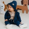 Marineblauer Jungen Trainingsanzug Puppy Playtime