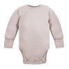 Body aus Merinowolle, der mit dem Kind mitwächst, beige