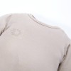 Body aus Merinowolle, der mit dem Kind mitwächst, beige