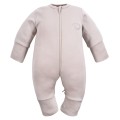 Sleepsuit from merino wool beige