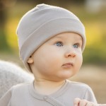 Beigefarbene Mütze aus Merinowolle