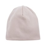 Baby beanie merino wool beige