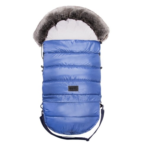 3-in-1-Schlafsack für Kinderwagen, blau, 6-36 Monate