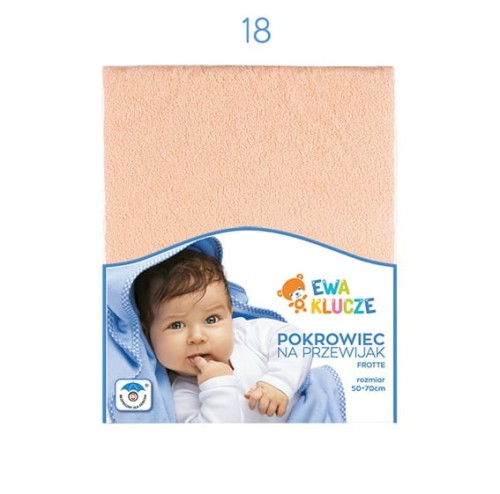 Wickelauflagenbezug orange 50x70