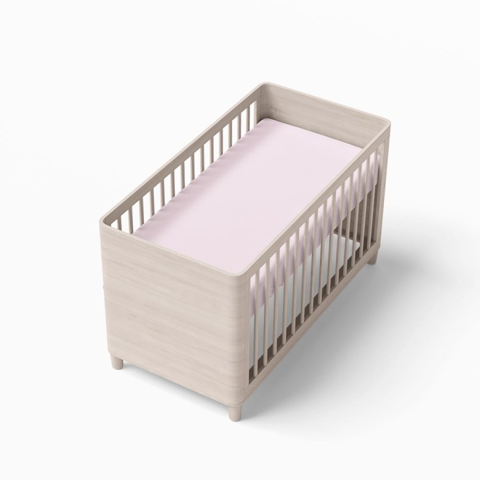 Kinder Spannbettlaken hellrosa