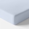 Kinder Spannbettlaken hellblau
