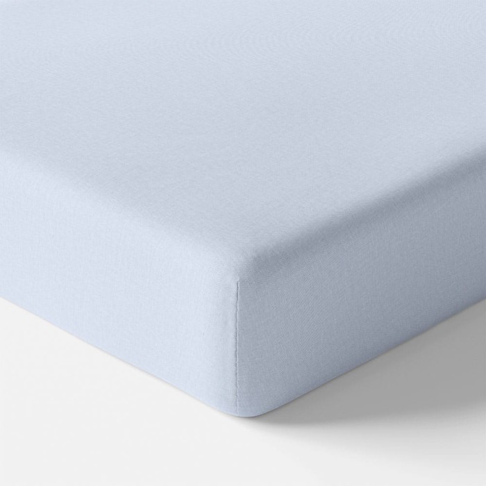 Kinder Spannbettlaken hellblau