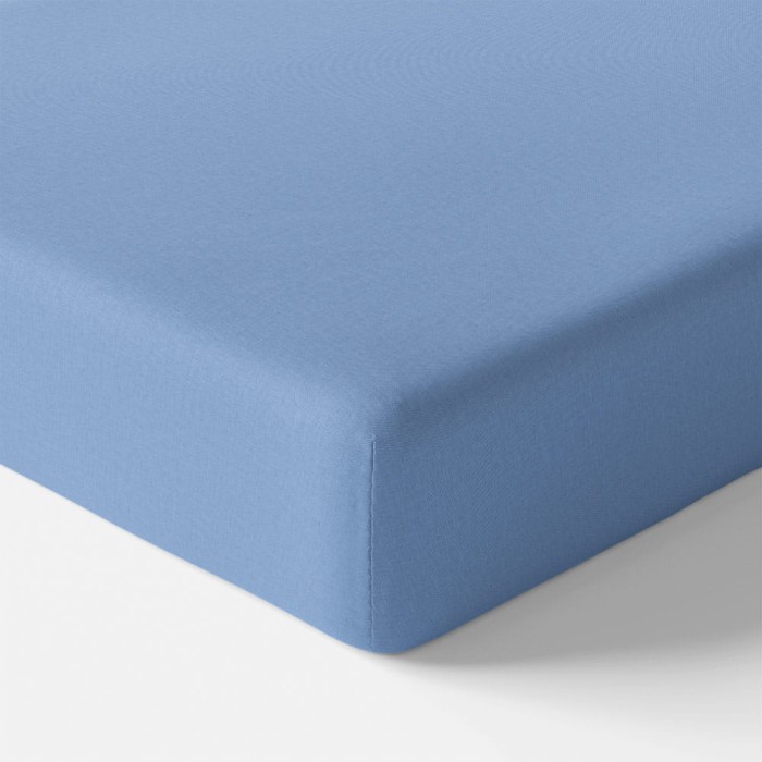 Kinder Spannbettlaken dunkelblau