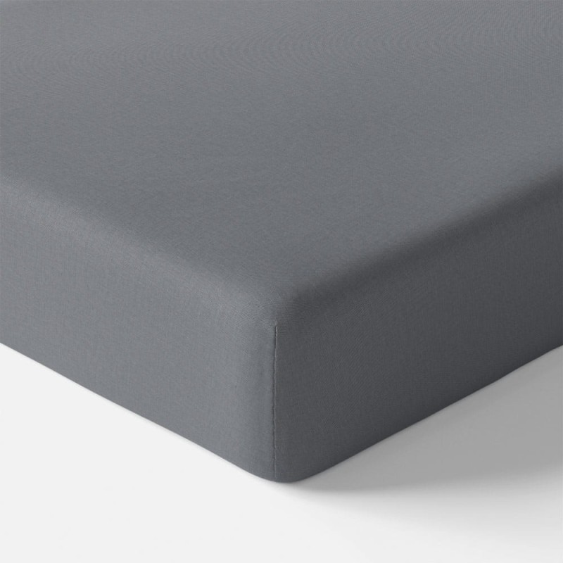 Kinder Spannbettlaken dunkelgrau