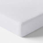 Sheet frotte white