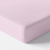 Frottee-Spannbettlaken rosa