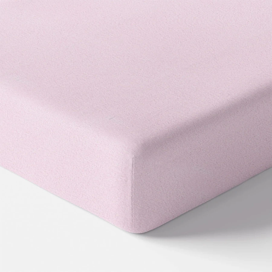 Frottee-Spannbettlaken rosa